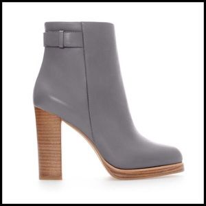 Zara Leather Booties